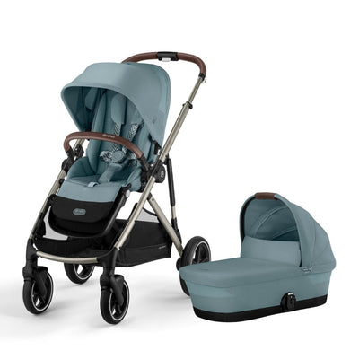 Cybex Gazelle S 2 and Cot Bundle Sky Blue