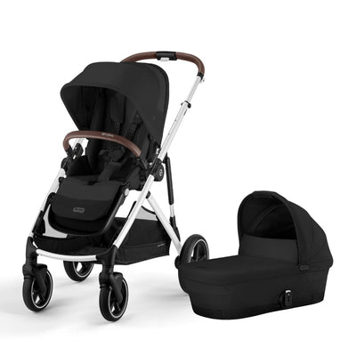 Cybex Gazelle S 2 and Cot Bundle Moon Black