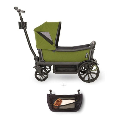 Veer Cruiser / Cruiser XL All-Terrain Wagon, Foldable Storage Basket, and Canopy Bundle