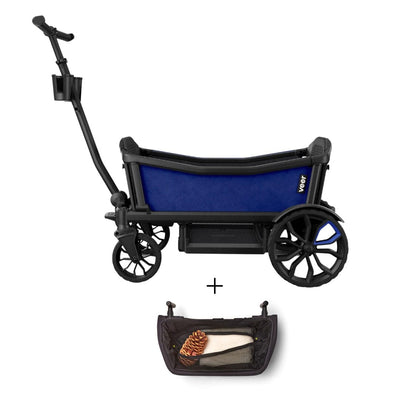 Veer Cruiser / Cruiser XL All-Terrain Wagon and Foldable Storage Basket Bundle