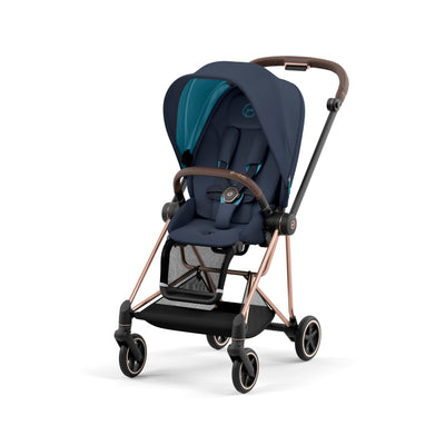 Cybex Mios3 Stroller - Rose Gold / Nautical Blue