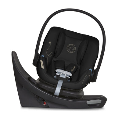 Cybex Aton G Swivel Infant Car Seat and Base Moon Black