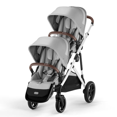 Cybex Gazelle S 2 Double Stroller Lava Grey