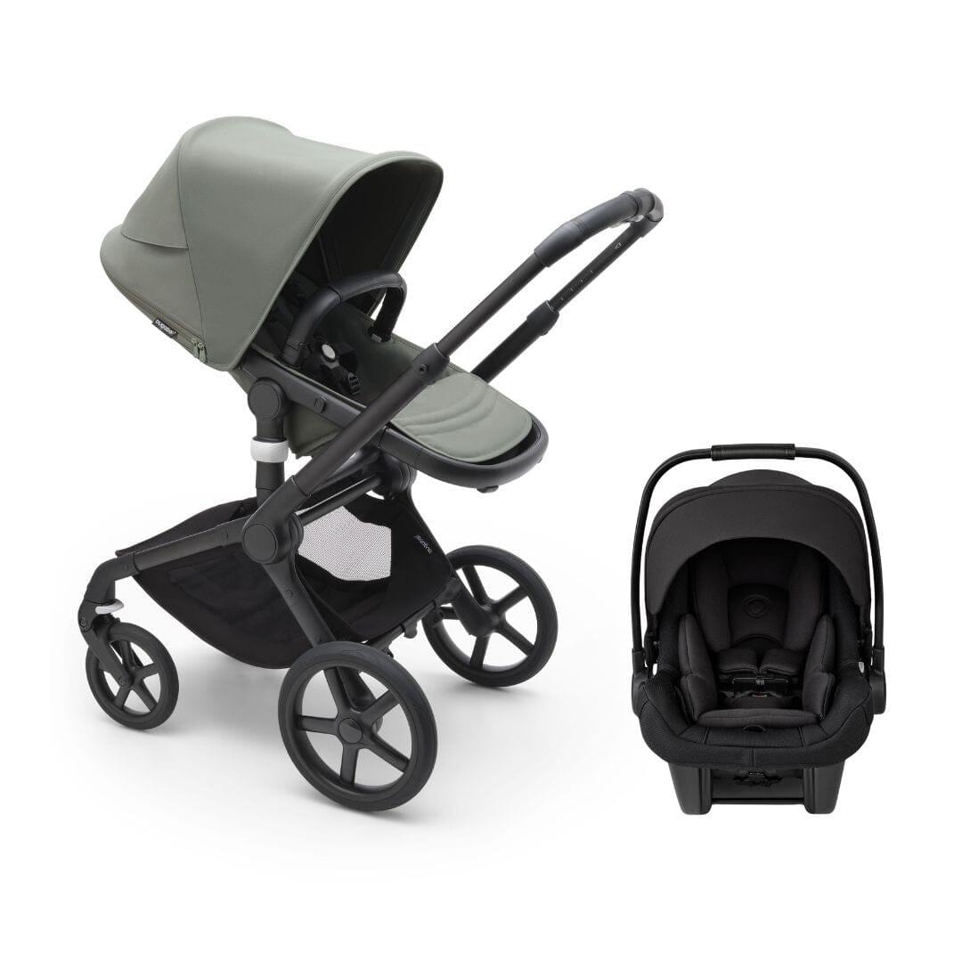 Bugaboo Fox5 and Turtle Air Shield by Nuna Travel System