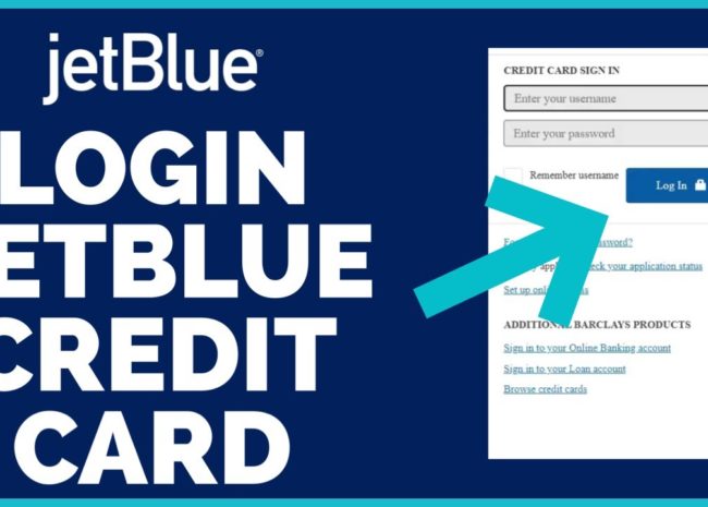 Jetblue Login Credit Card