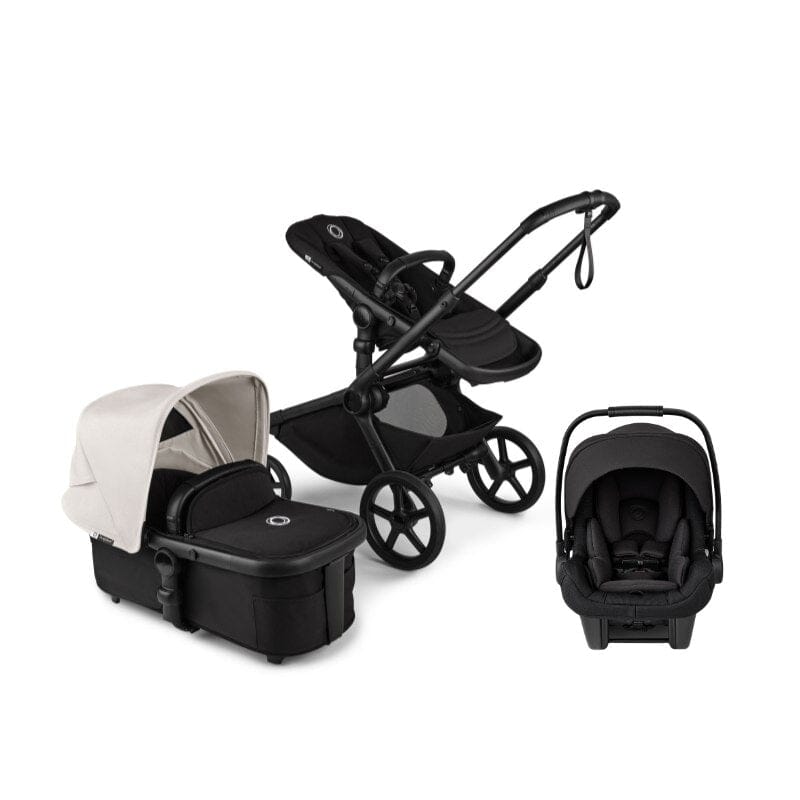 Bugaboo Kangaroo Complete Stroller and Turtle Air Shield by Nuna Travel System