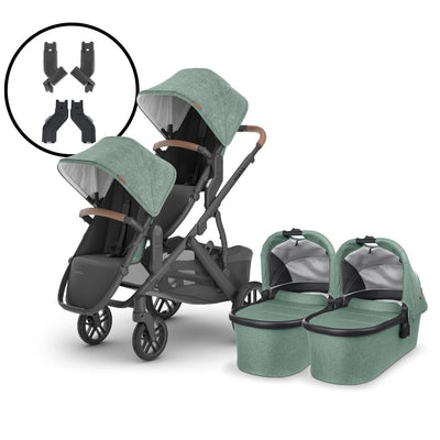 2024 UPPAbaby Vista V2 Twin Stroller - Gwen